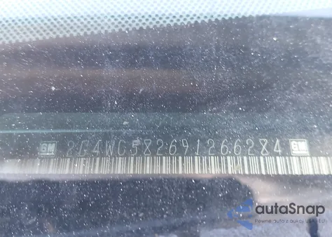 2009 Buick Lacrosse Cx z USA, uszkodzony, nr VIN 2G4WC582691266284